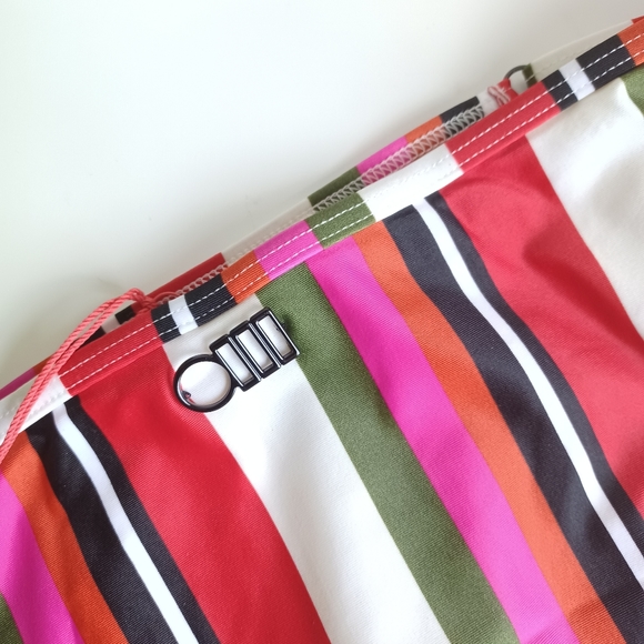 SOLID & STRIPED The Lulu Striped Mid-Rise Bikini Bottom - Picture 4 of 9